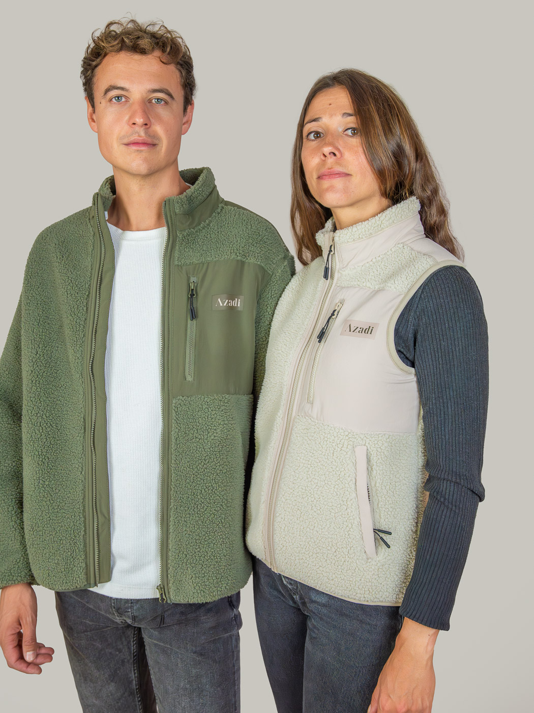 Veste sherpa sans manches – Image 2